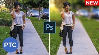 How To Blur a Background In Photoshop - EASY Shallow Depth of Field Effect