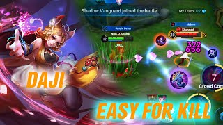 Daji one combo one kill I Honor of king gameplay