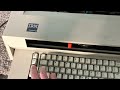 ibm wheelwriter 3 typewriter test