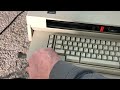 ibm wheelwriter 3 typewriter test