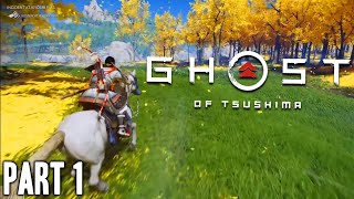 GHOST OF TSUSHIMA - The Beginning of the Samurai (Gameplay Walkthrough Part 1)