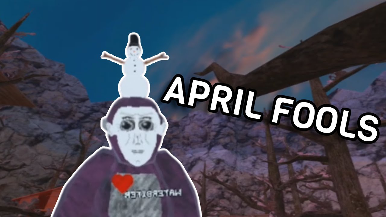 April Fools Gorilla Tag Youtube