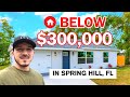 Inside 3 Homes UNDER $300,000 in Tampa, FL (Spring Hill)