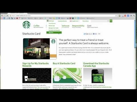 How to Register a Starbucks Card How to Register a Starbucks Card