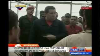Estas imágenes revelan los lujos con los que aparentemente vivía el presidente Hugo Chávez
