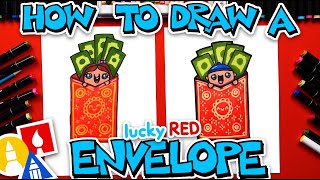 How To Draw A Lucky Red Envelope - Lunar New Year!