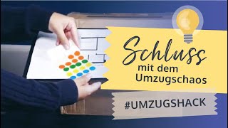 Kein CHAOS beim UMZUG! So behältst DU den Überblick! | #Umzugshacks | muvora (2019)