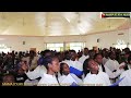 mana idukunda chorale lumen christi performance during the mass