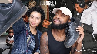 BLACK AIRFORCE ACTIVITY | YoungBoy Never Broke Again - Forgiato [Official Audio] [REACTION]