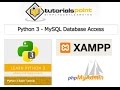 01 Python 3 MySQL Database Access - Create Database and User