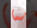 how to draw realistic apple very easy 😱 #shorts smart sketch