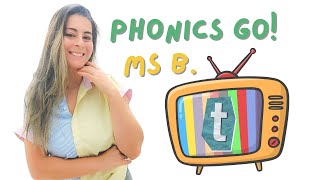 Phonics Go! - Tt sound - Phonics body movement Game - letter formation