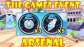 [EVENT] How to get 3X QUEST \u0026 5X SHINE in ARSENAL [] THE GAMES EVENT [] ROBLOX