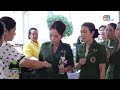 ประธานสมาคมแม่บ้านทหารบก สาขา ทภ.3 ตรวจเยี่ยมการดำเนินงาน สม.ทบ. สาขา บชร.3