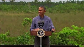 Obama: "On ne peut plus nier le changement climatique"