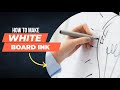 Homemade white board marker ink