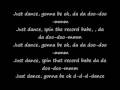 Just Dance Lady Gaga (Lyrics)