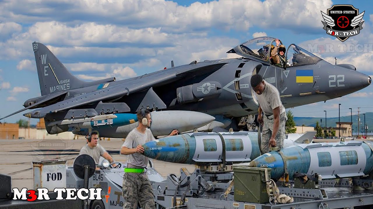 Russia Surprised: Ukrainian US Pilots Successfully Fly The AV 8B ...