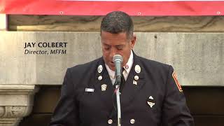 2019 Mass Fallen Firefighters Memorial Ceremony