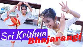 Nanda Nandana | Bajarangi | Sri Krishna | Easy Dance steps | Anvi Shetty | Kannada Dance song