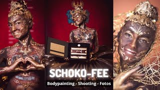 🌟 Schokoladenfee Live Bodypainting auf der KulinART Stuttgart