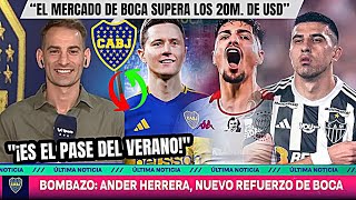 📢💥¡BOCA CON REFUERZOS TOP! Mas de 20M. USD💰Ander Herrera, Alarcón, Battaglia ¿ES EL MEJOR MERCADO?💙💛