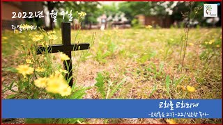 [굿트리씨 주일예배] 2022.1.9 - 교회를 교회되게 (요2:13~22, 임요한 목사)