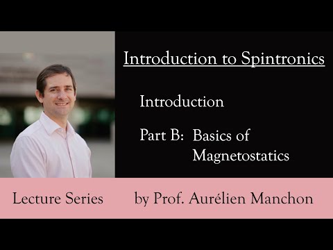 L0PB Introduction to spintronics: basics of magnetostatics [ENG]