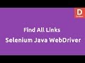 Find All Links using Selenium Java WebDriver
