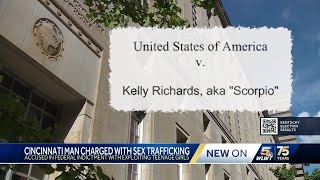 Cincinnati man arrested, charged with sex trafficking and exploiting teens