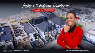 Inside a 5 Bedroom Duplex in Lekki for under $165,000 (N260M)