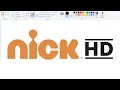 How to draw Nick HD Logo on Computer using Ms Paint | Nick Logo Drawing.