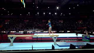 SORIA GALVARRO Dianne (BOL) - 2019 Artistic Worlds, Stuttgart (GER) - Qualifications Balance Beam