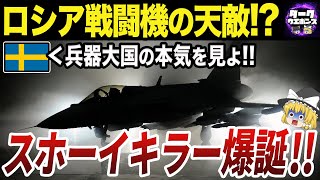 【ゆっくり解説】ロシアを倒すために生まれた戦闘機グリペンE