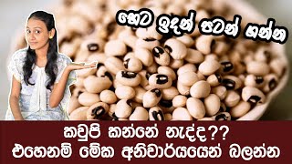 කව්පි කියන්නේ දිව්‍ය ඖෂධයක්.පිළිකා වලට වගේම තවත් අතුරු ආබාධ වලට ගොඩක් හොද ආහාරයක්.