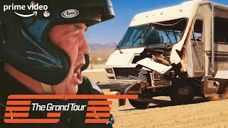 Clarkson DESTROYS Five RVs In Demolition Derby | The Grand Tour | Prime Video