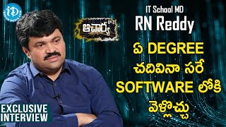 IT Industry Is Filled With Tons Of Job Opportunities- RN Reddy IT School MD, RN Reddy Full Interview