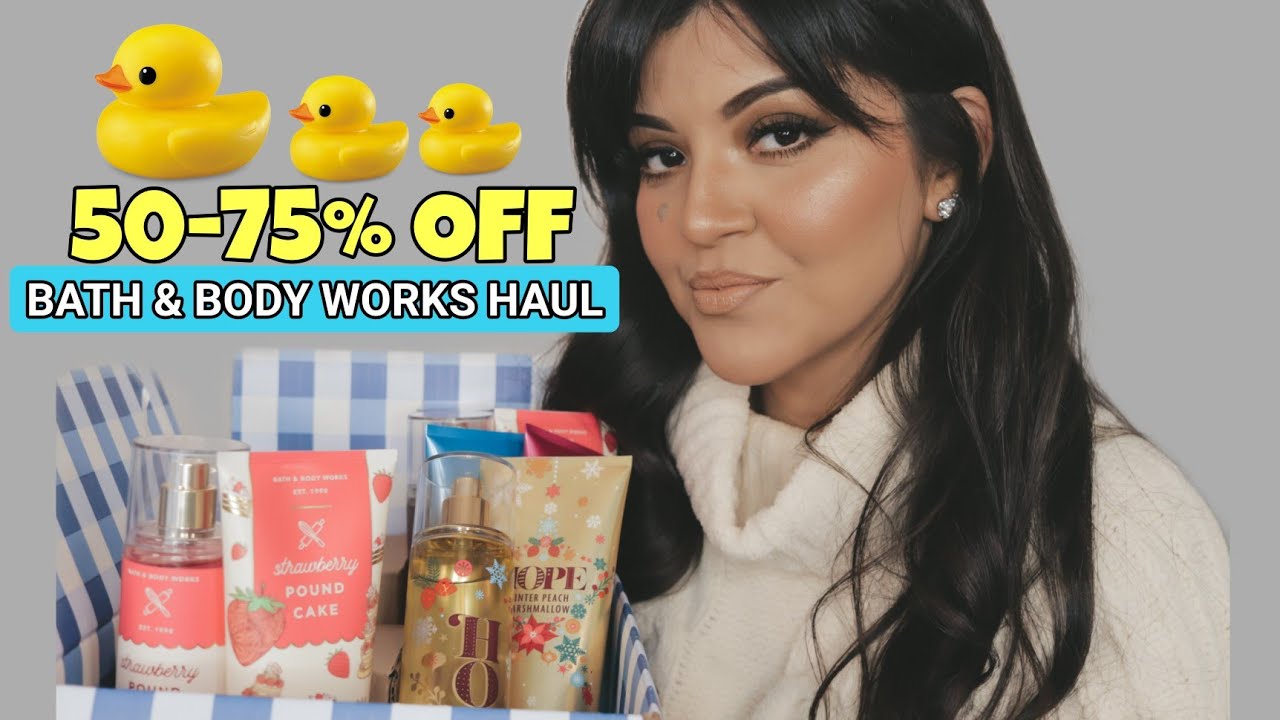 BATH AND BODY WORKS SEMI-ANNUAL SALE HAUL! - YouTube