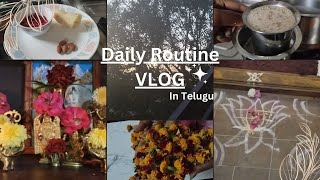 ఉదయం 5:30 గంటలకు పని ప్రారంభమవుతుంది|House Wife Morning 5:30 to 6:30pm Productive Routine In Telugu🤗