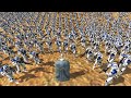 Grievous Surrounded by 1,000 CLONE TROOPERS! - Men of War: Star Wars Mod Battle Simulator