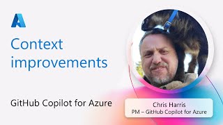 GitHub Copilot for Azure: Context improvements