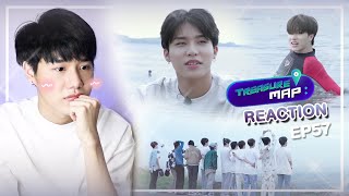 Reaction TREASURE MAP EP.57 🏝 무인도 그리고 트레저···여름이었다 🏝EP สุดท้ายแต่ไม่ท้ายสุด!  l PETCHPIGZ