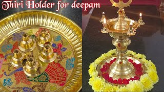 ✨Thiri Holder for 🪔deepam /subscribers doubt clarifications about thiri  holder/puja tips