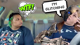 ACTING LIKE A "LIVE AI ROBOT" TO SEE HOW MY GIRLFRIEND REACTS! *HILARIOUS*
