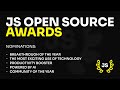 JavaScript Open Source Award