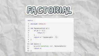 C Programming Recursion Tutorial | Countdown, Sum & Factorial