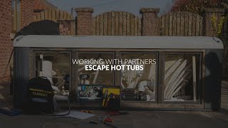 Escape Hot Tubs Full Install - In partnership with Superior Wellness