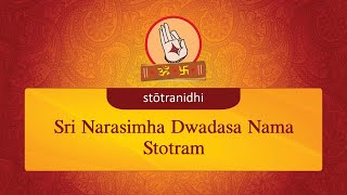 Sri Narasimha Dwadasa Nama Stotram - Stotra Nidhi