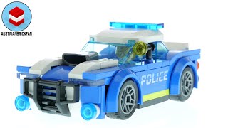 LEGO City 60312 Police Car - LEGO Speed Build Review