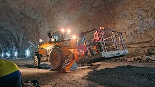 #Tunnelling#blow your #fan #duckline #pipe#jcb #telehandler #shortvideo